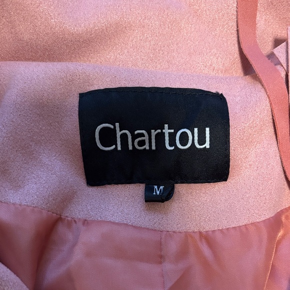 Chartou Women Casual Faux Leather  Motorcycle Fringe Cropped Jacket - Picture 7 of 10